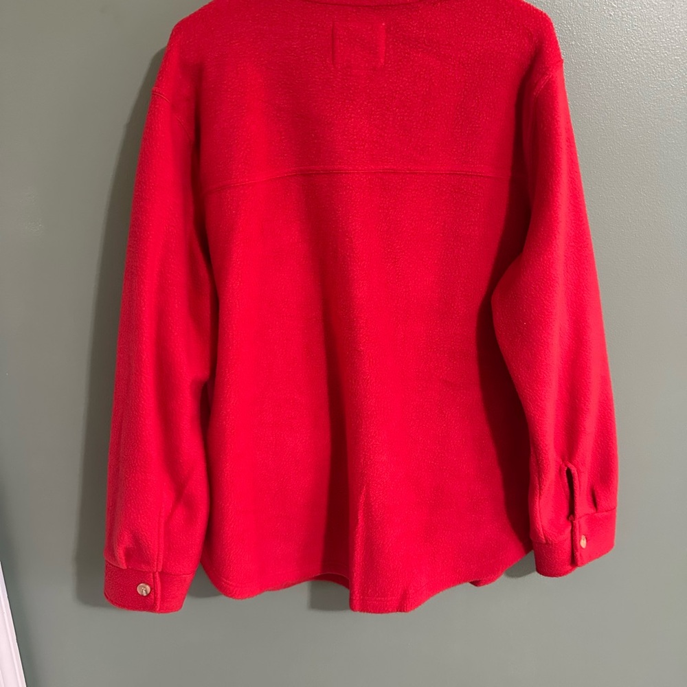 Red Button-Up Jacket - Picture 2 of 4